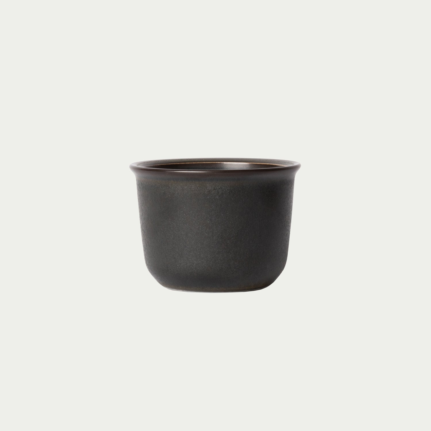 KINTO LT cup & saucer 160ml black fromtrees